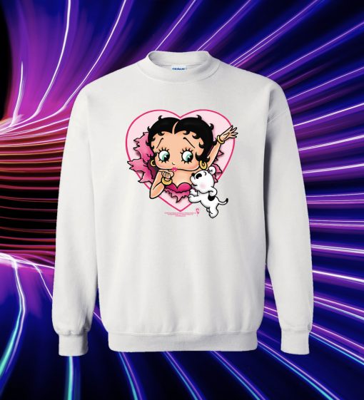 Betty Boop - I Love Betty Sweatshirt