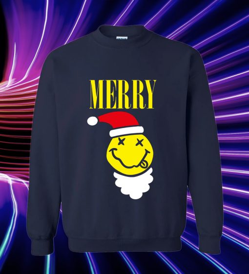 Merry Nirvana Christmas Sweatshirt