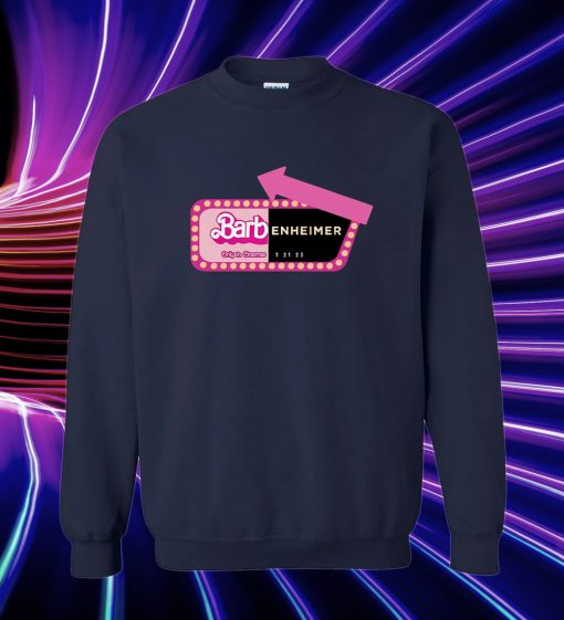 Barbenheimer Barbie Movie Oppenheimer Sweatshirt