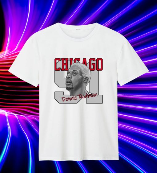 Dennis Rodman Chicago T Shirt