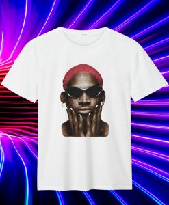 Dennis Rodman Red Hair T Shirt