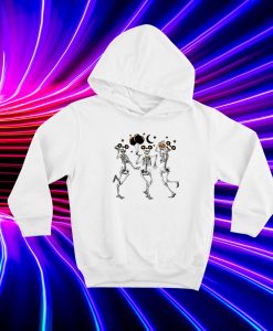 Disney Mickey Skeleton Dancing Halloween Hoodie