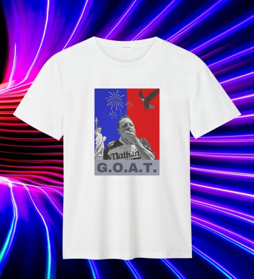 Joey Chestnut GOAT T Shirt