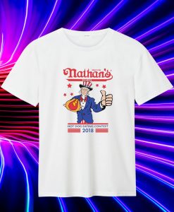 Nathan's Famous Hot Dog Eating Contest Joey Chestnut T Shirt