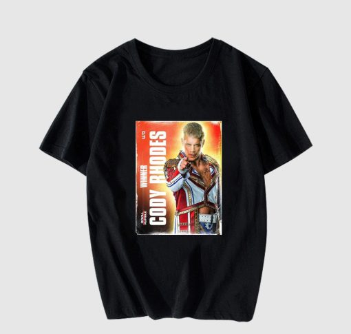 Cody Rhodes Winner Royal Rumble And Finish The Story Wwe Royal T Shirt