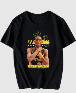 New Reggie Miller Choke What's Up Spike American Basketball T Shirt