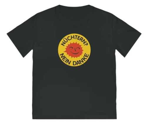 Nuchtern Mein Danke T-shirt SD