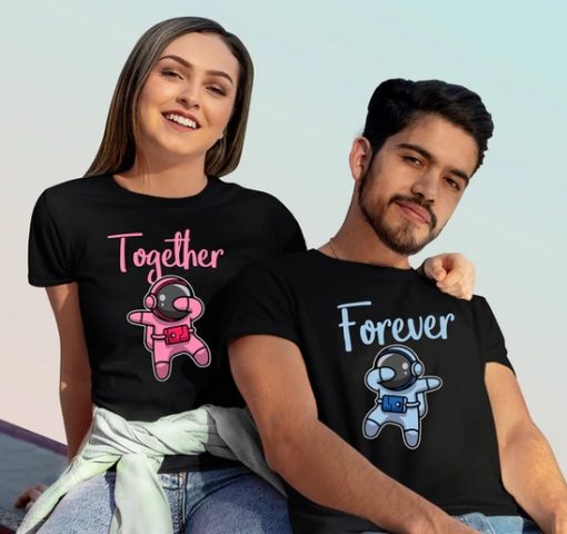 Together Forever Couple T Shirt