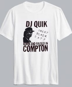 Dj Quik Merch Sweet Black Cat Tshirt