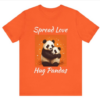 Spread Love Hug Pandas T-shirt AL