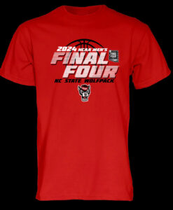 NC State Wolfpack Blue84 2024 Men's Basketball Final Four T Shirt