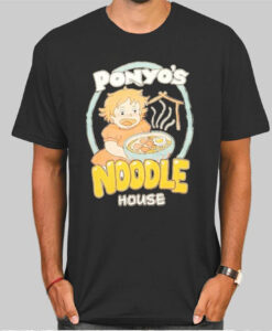 Ponyo Ramen Bowl Noodle House T Shirt