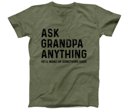 Ask Grandpa Anything T-Shirt SD