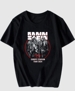 Rammstein Europe Stadium Tour 2024 T-Shirt